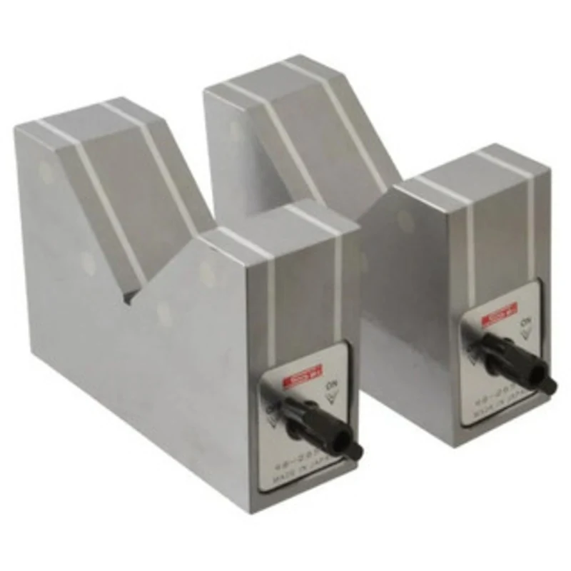 SPI Magnetic V-Blocks (Matched Pair) with On and Off Switch - 98-285-0
